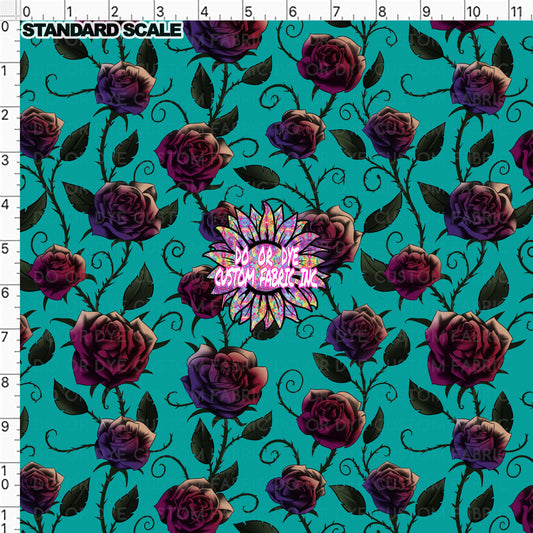 Goth Roses Teal DoD Exclusive