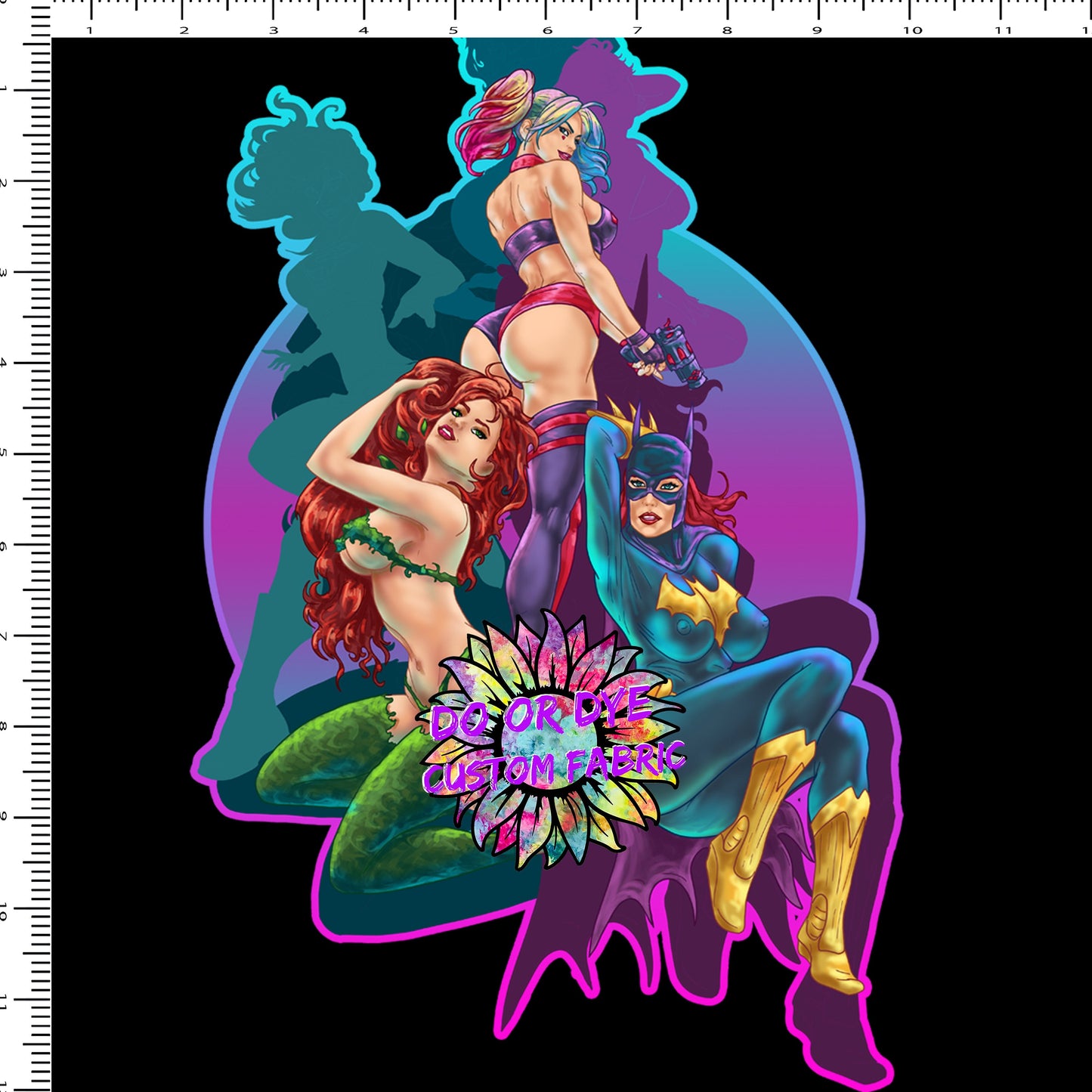 Super Hero Pinups Stacked Rapport's DoD Exclusive