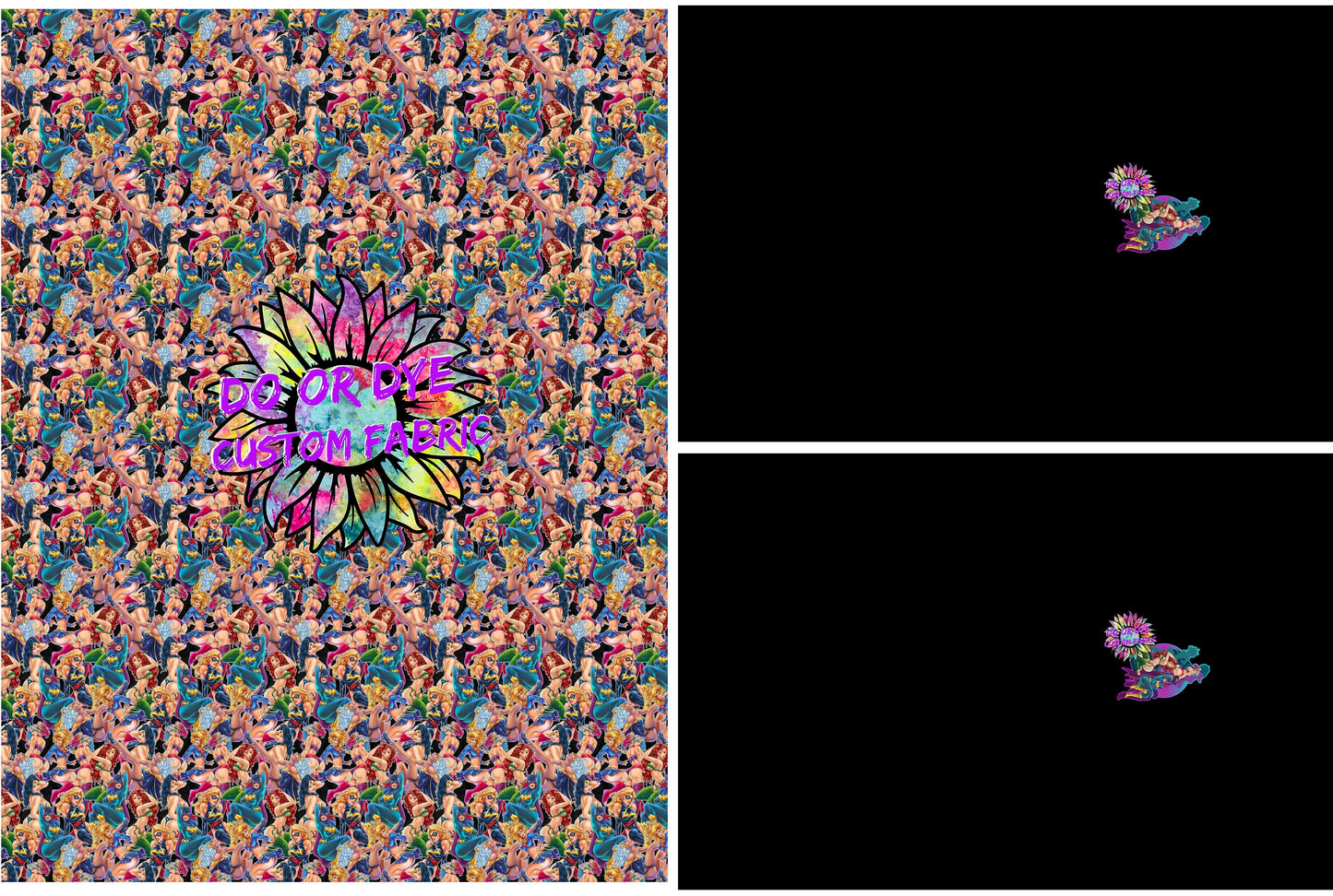 Super Hero Pinups Rapport Full Yard DoD Exclusive