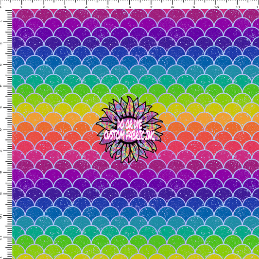 Rainbow Mermaid Scales