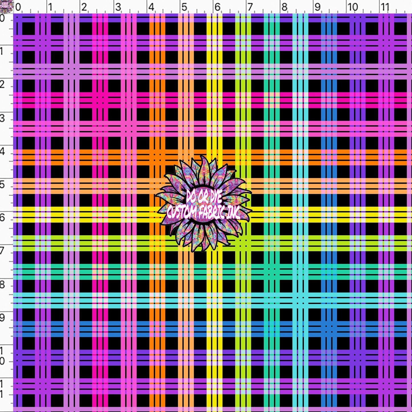 Rainbow Plaid