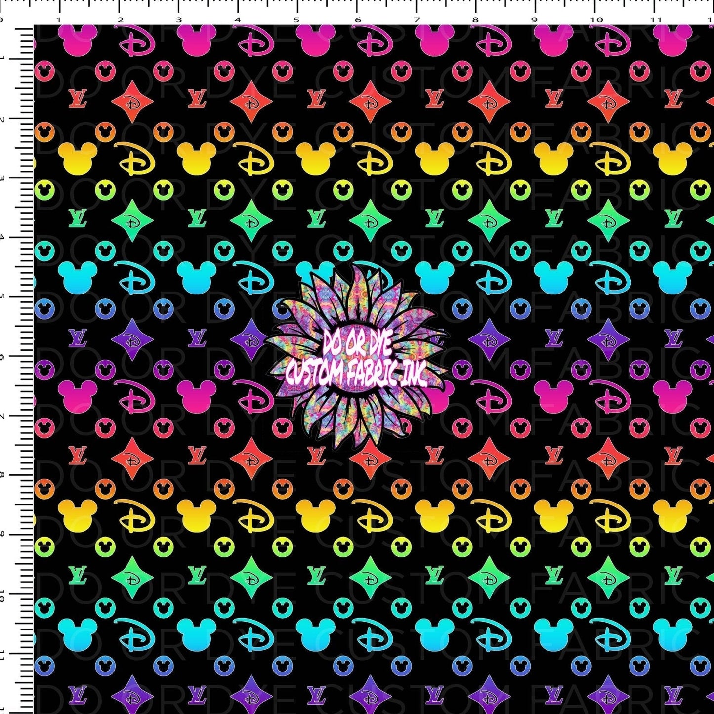 Rainbow On Black LV Magic DoD Exclusive Variation