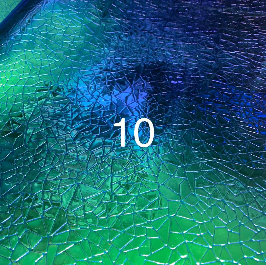 RETAIL Pearlescent Shattered Glass .7mm Soft Back VINYL