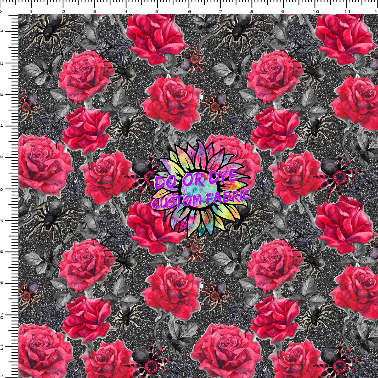 Black Glitter Spider DOD EXCLUSIVE