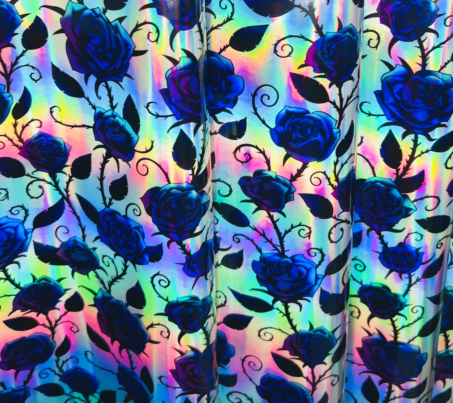 RETAIL Printed Holographic .5mm Soft Back VINYL