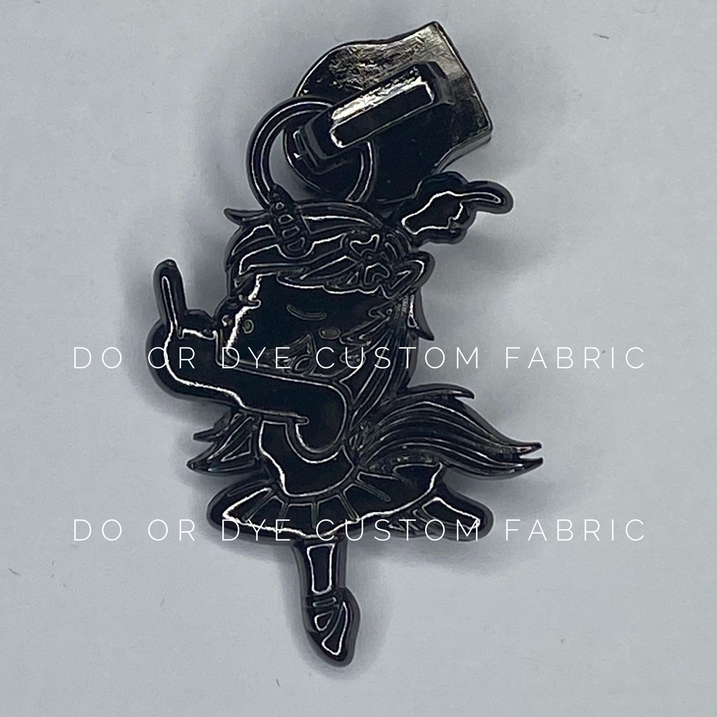 Bad Mouth Unicorn #5 Nylon Zipper Pulls Retail FLAWED