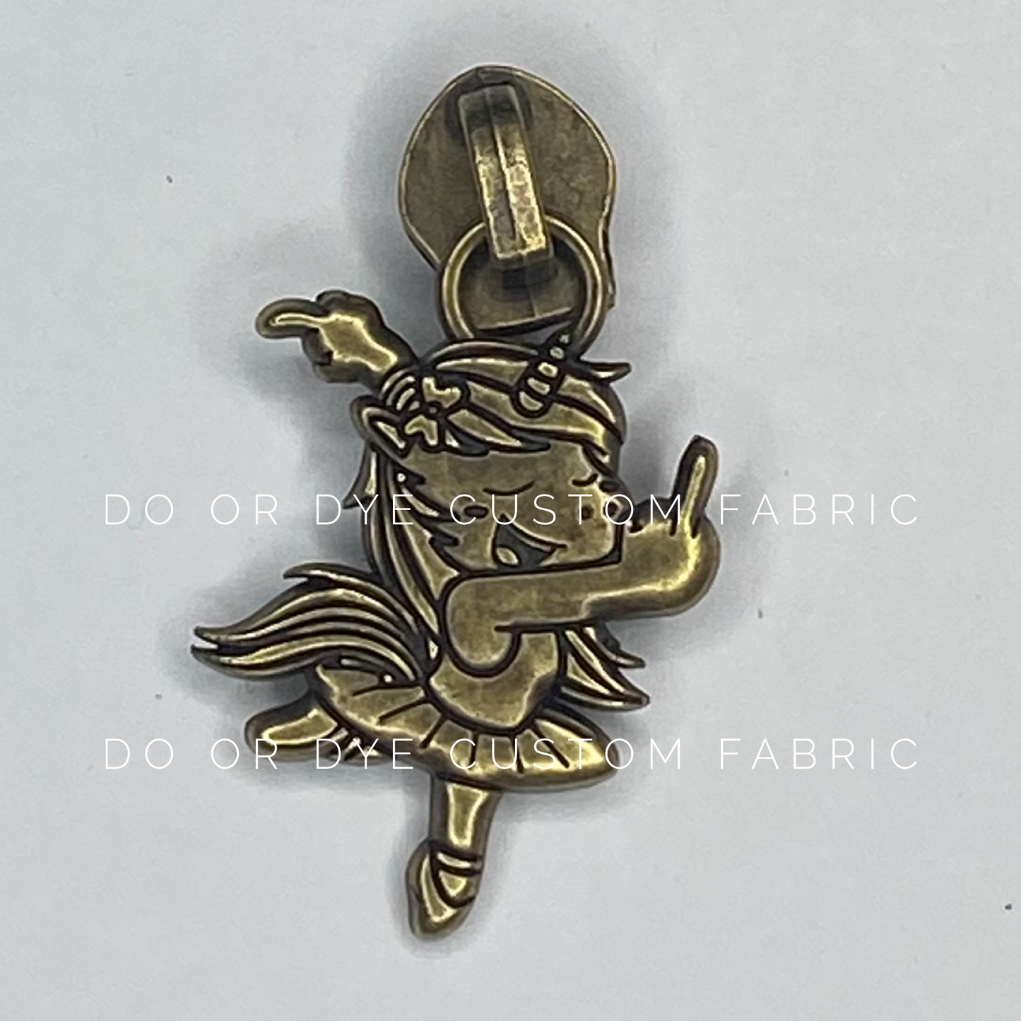 Bad Mouth Unicorn #5 Nylon Zipper Pulls Retail FLAWED