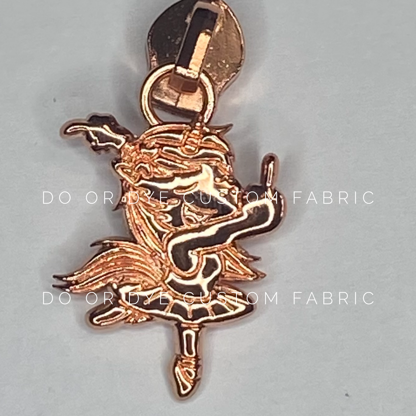 Bad Mouth Unicorn #5 Nylon Zipper Pulls Retail FLAWED