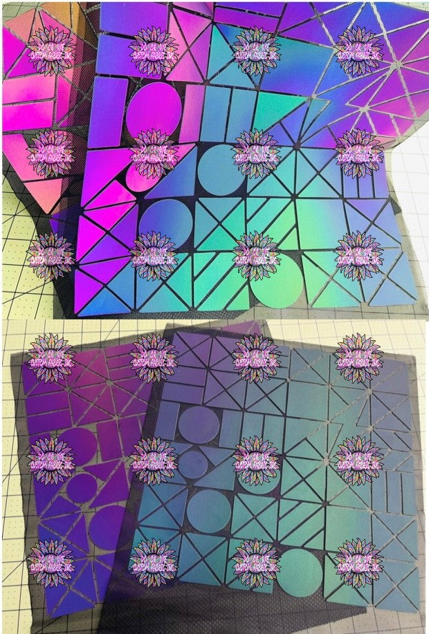 Light Reflective Tote Pattern Pieces RETAIL