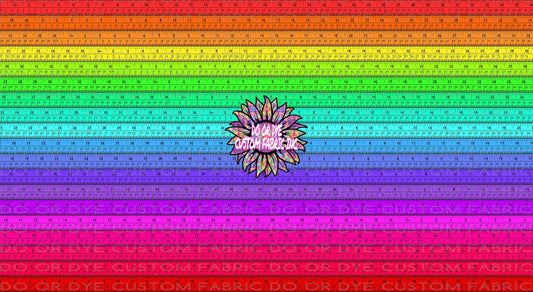 Bright Rainbow Measuring Tape DoD Exclusive