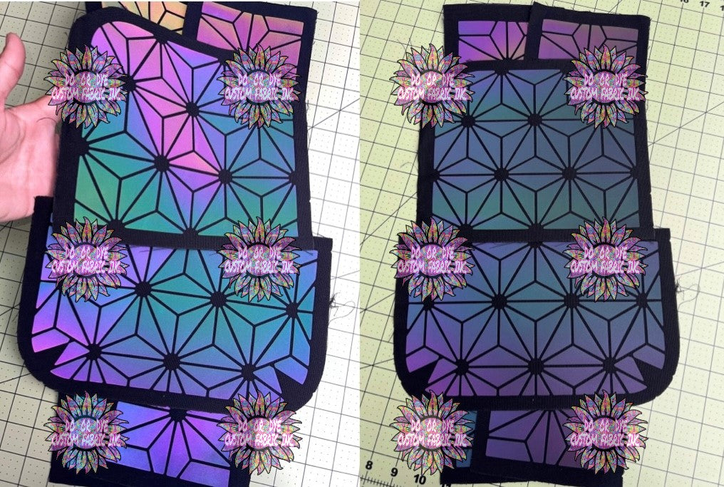 Light Reflective School Backpack Precut RETAIL