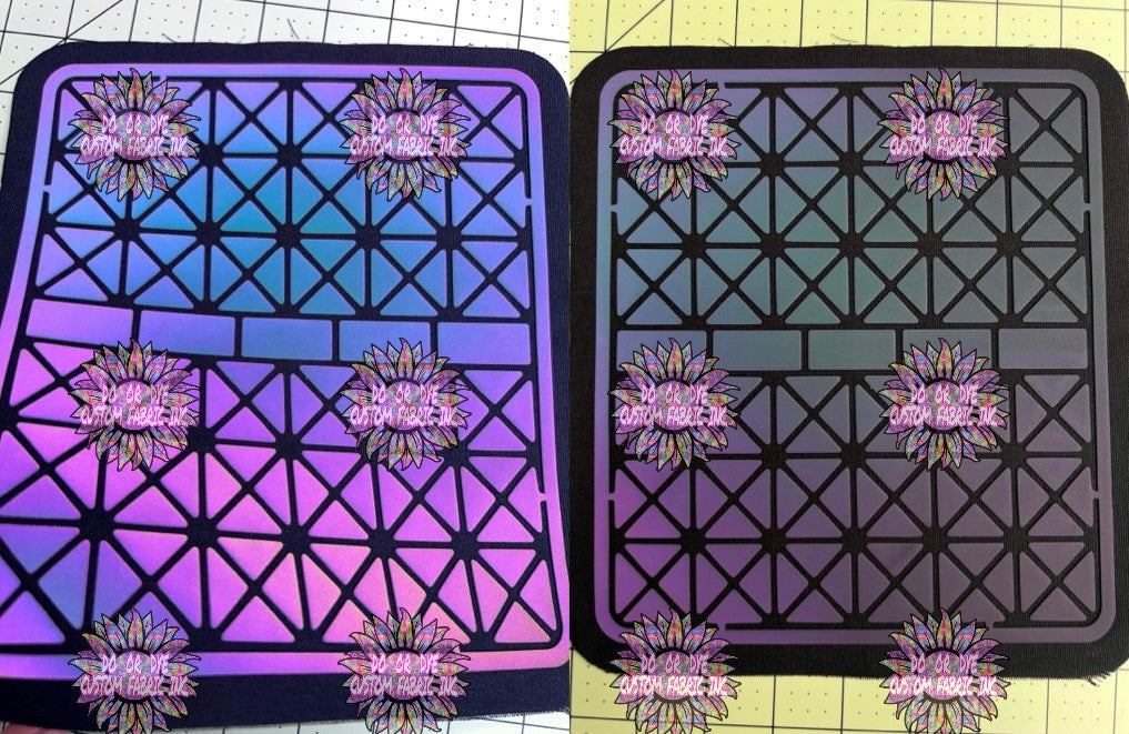 Light Reflective Half Fold Wallet Precut RETAIL