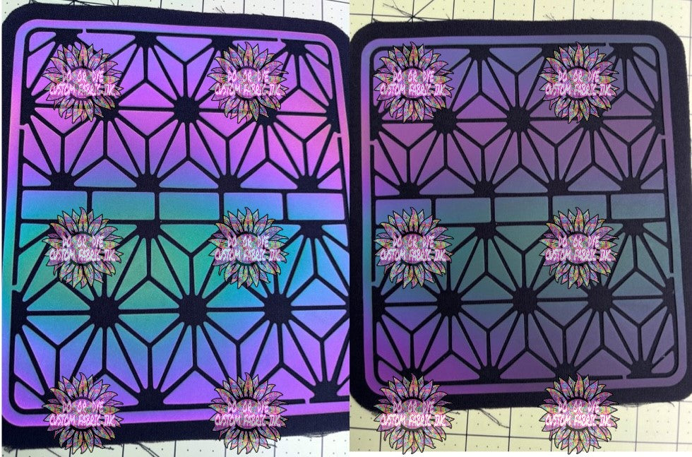 Light Reflective Half Fold Wallet Precut RETAIL