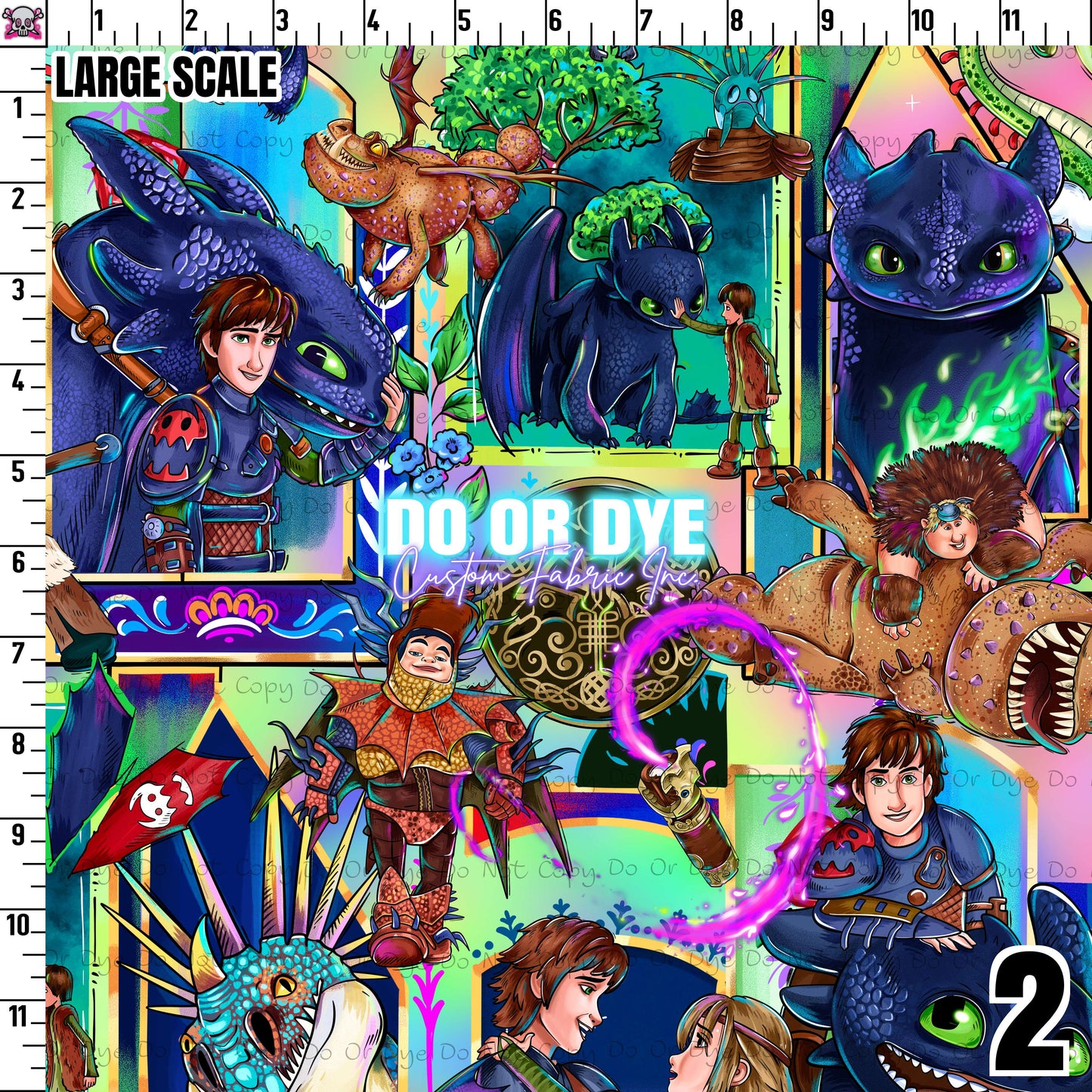 HTTYD Dragon Frames ALL COLORWAYS