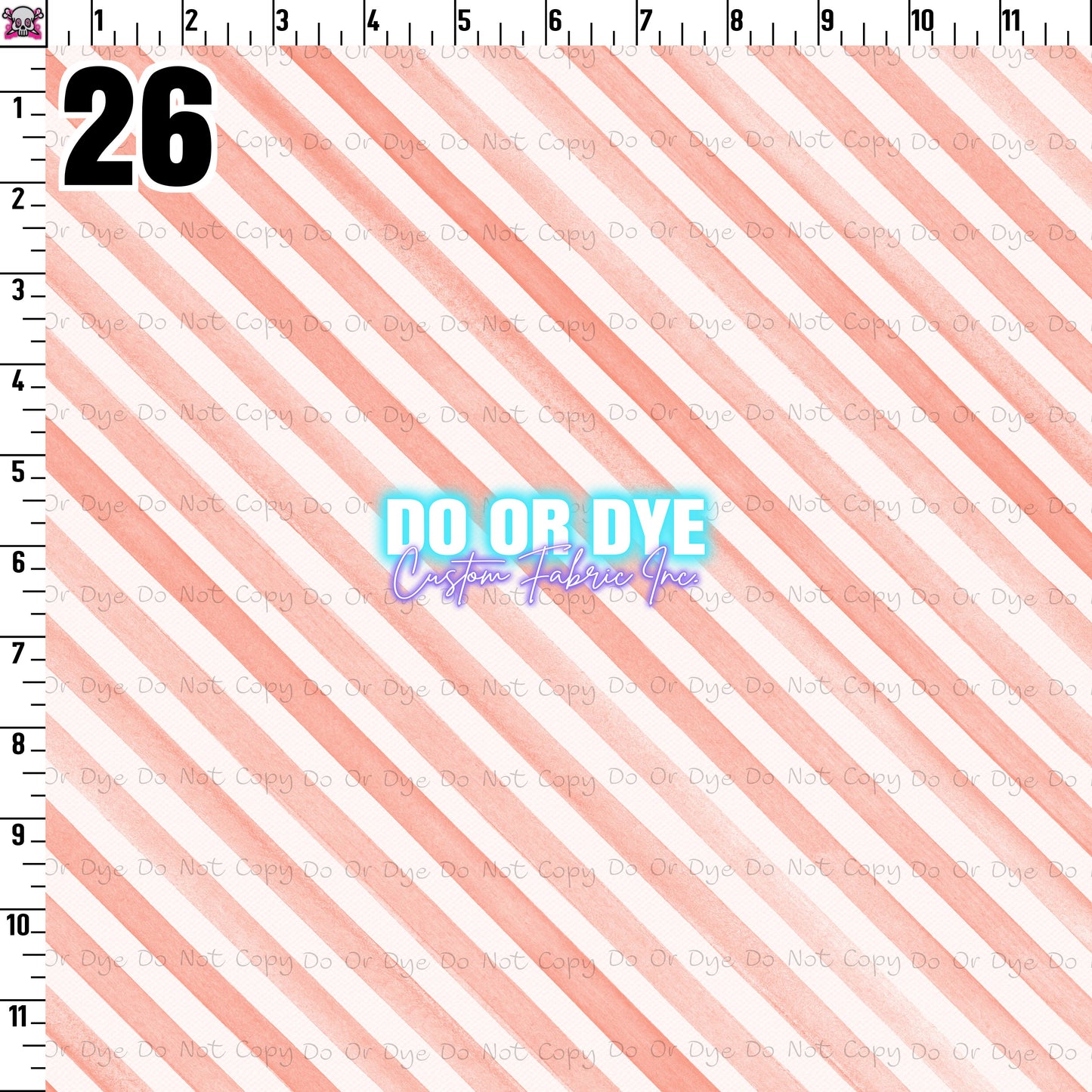 Watercolor Diagonal Stripes ALL COLORS