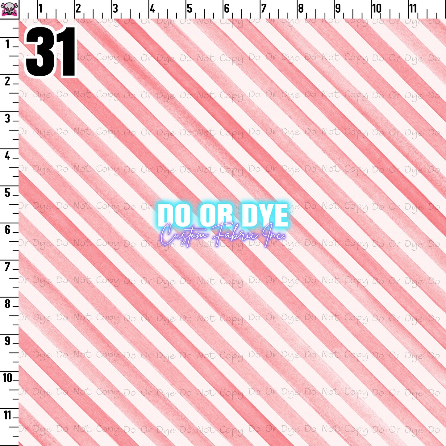 Watercolor Diagonal Stripes ALL COLORS