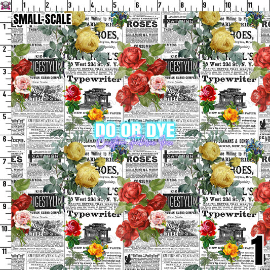 Floral Newsprint ALL COLORWAYS