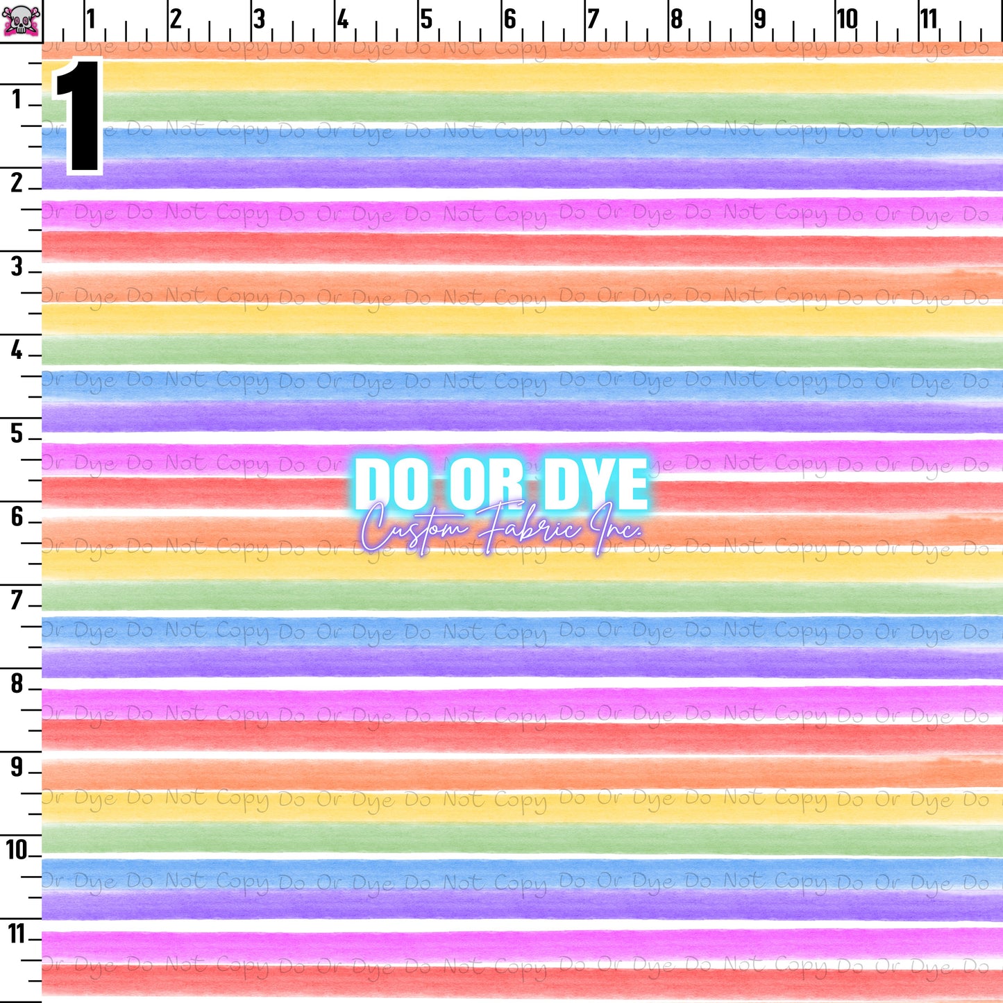 Rainbow Watercolor Stripes FULL COLLECTION