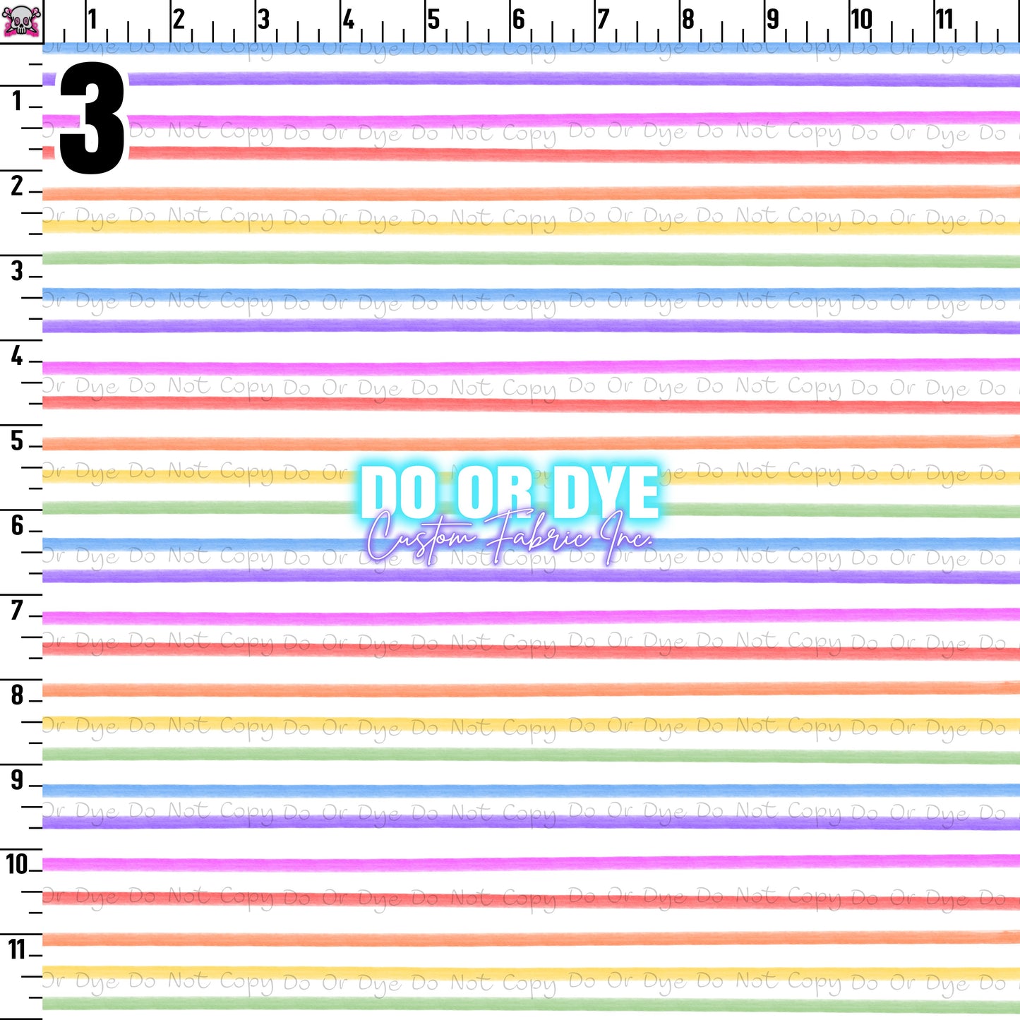 Rainbow Watercolor Stripes FULL COLLECTION