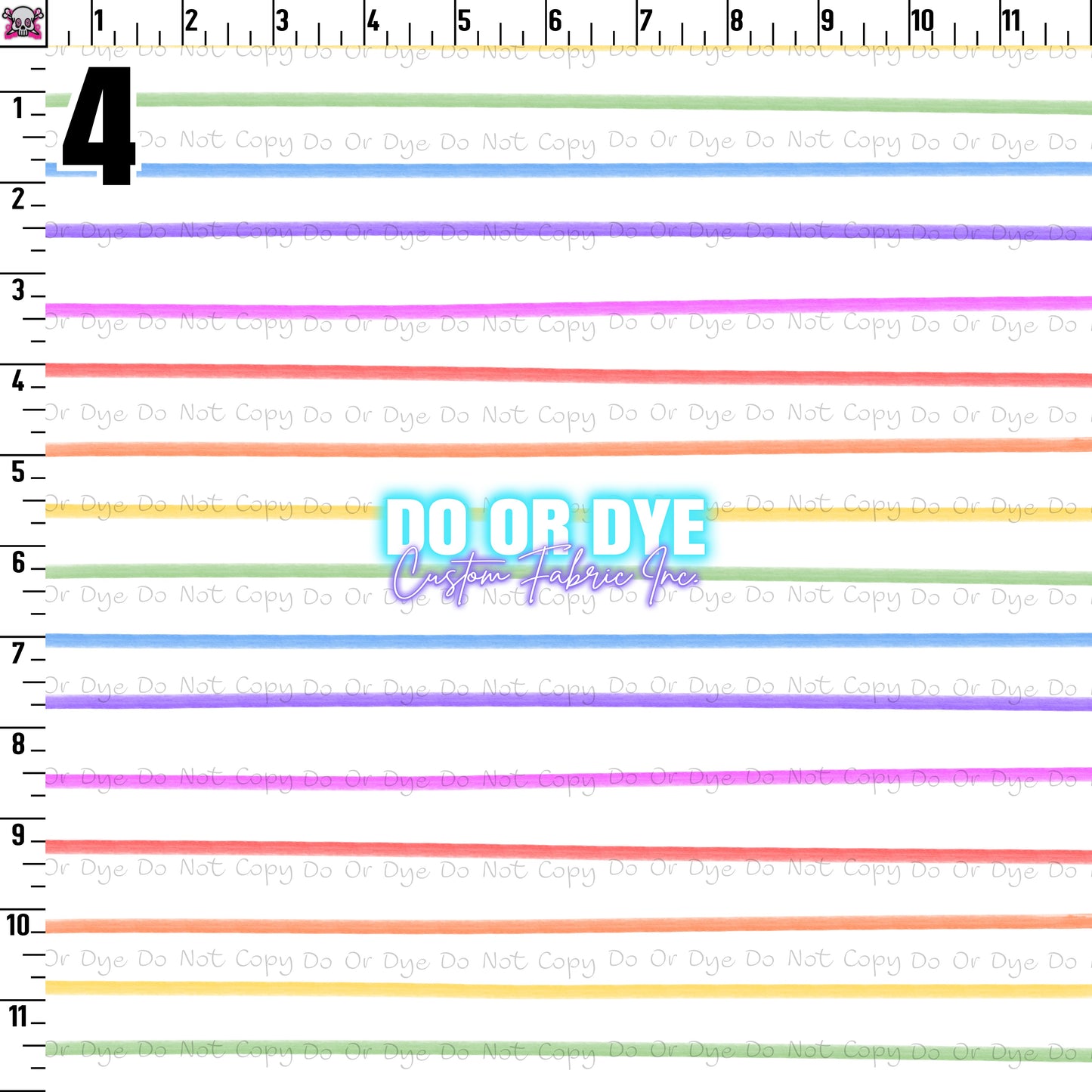 Rainbow Watercolor Stripes FULL COLLECTION