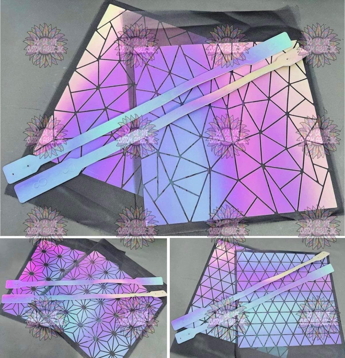 Light Reflective Tote Pattern Pieces RETAIL