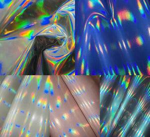 RETAIL Holographic Disco Sealed .8mm Soft Back VINYL