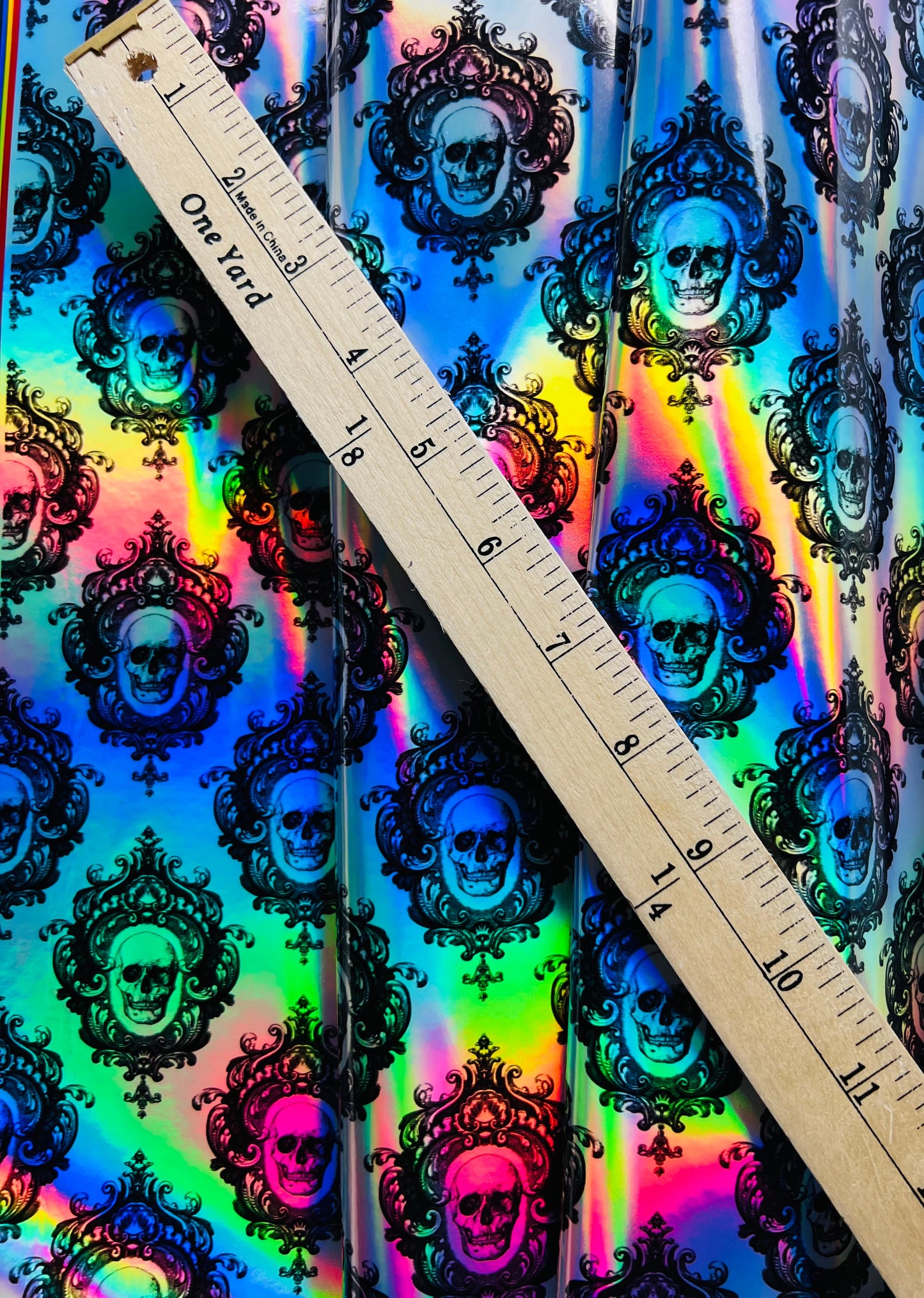 RETAIL Printed Holographic .5mm Soft Back VINYL
