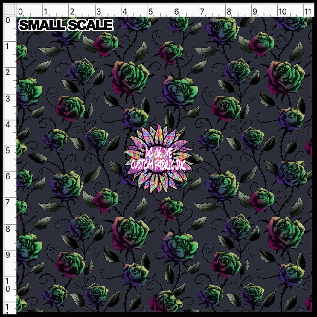 Goth Roses Earth Northern Lights DOD EXCLUSIVE