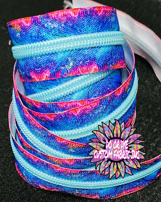 Ocean Agate Nebula #5 Nylon Zipper Tape RETAIL