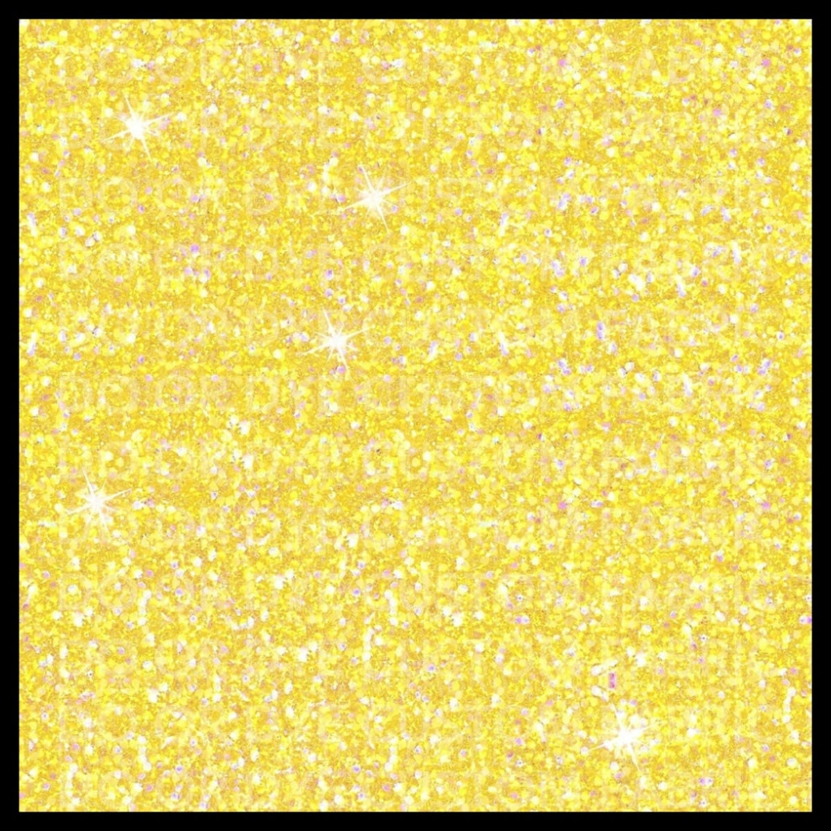 Glitter Yellow