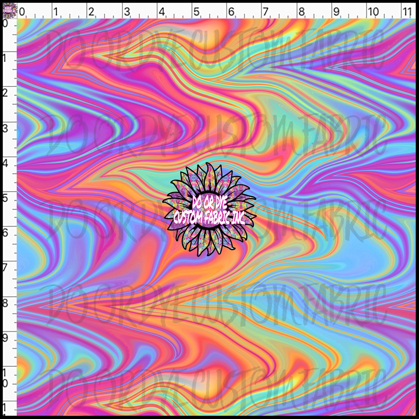 Bright Paint Pour