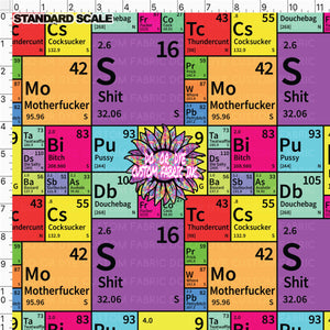 Periodic Table For Adults DOD EXCLUSIVE