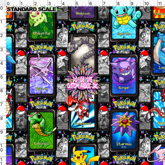 Poke Party Cards On Stars
